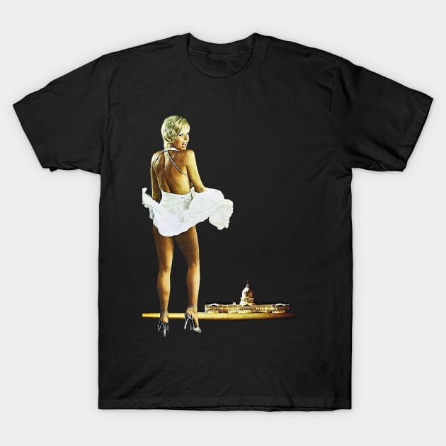 Levey - The Happy Hooker Goes to Washington T-Shirt by Ebonrook Designs